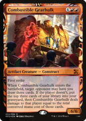 Combustible Gearhulk - Foil